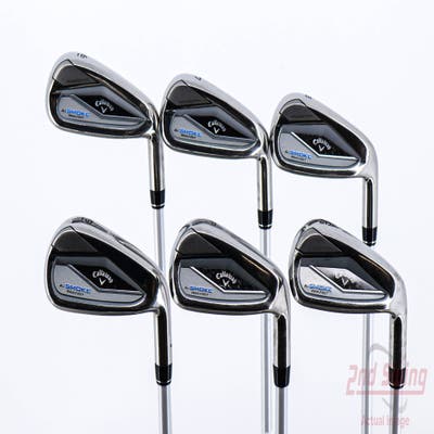 Callaway Paradym Ai Smoke Max Fast Iron Set 6-PW AW Mitsubishi Eldio 40 Graphite Ladies Right Handed 37.0in