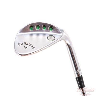 Callaway PM Grind 19 Chrome Wedge Sand SW 56° 14 Deg Bounce PM Grind Stock Steel Shaft Steel Wedge Flex Right Handed 35.5in