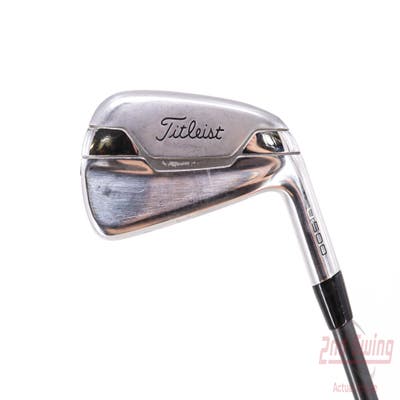 Titleist U 500 Utility Utility Iron 4 Utility PX HZRDUS Smoke Black 90 Graphite Stiff Right Handed 38.75in