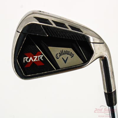 Callaway Razr X Single Iron 4 Iron Callaway Razr X Iron Steel Steel Uniflex Right Handed 38.75in