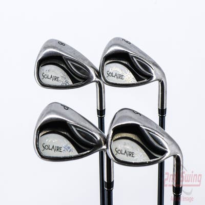 Callaway 2014 Solaire Iron Set 8-PW SW Callaway Stock Graphite Graphite Ladies Right Handed 35.75in