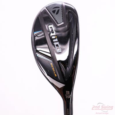 TaylorMade Qi10 Hybrid 3 Hybrid 19° Mitsubishi Kai'li Red 85 Graphite Stiff Right Handed 40.75in