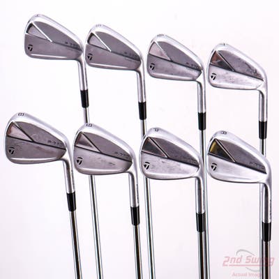 TaylorMade 2023 P770 Iron Set 4-PW AW Nippon NS Pro Modus 3 Tour 120 Steel Stiff Right Handed 38.75in