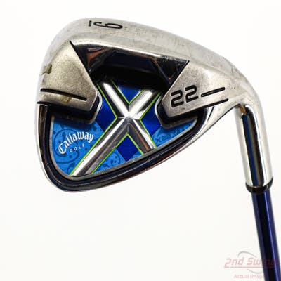 Callaway X-22 Single Iron 9 Iron Callaway x-22 Graphite Iron Graphite Ladies Right Handed 34.0in