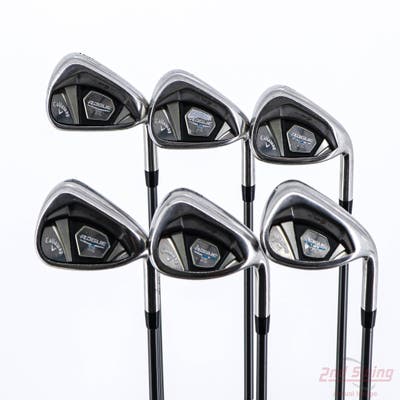 Callaway Rogue X Iron Set 6-PW AW Aldila Synergy Blue 50 Graphite Regular Right Handed 38.5in