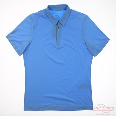 New Mens Galvin Green Polo X-Large XL Blue MSRP $99