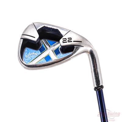 Callaway X-22 Single Iron Pitching Wedge PW Callaway x-22 Graphite Iron Graphite Ladies Right Handed 33.25in