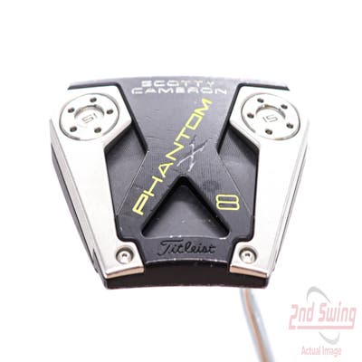 Titleist Scotty Cameron Phantom X 8 Putter Steel Right Handed 34.0in