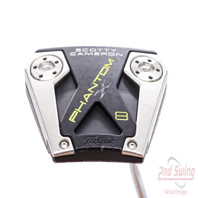 Titleist Scotty Cameron Phantom X 8 Putter Steel Right Handed 34.0in