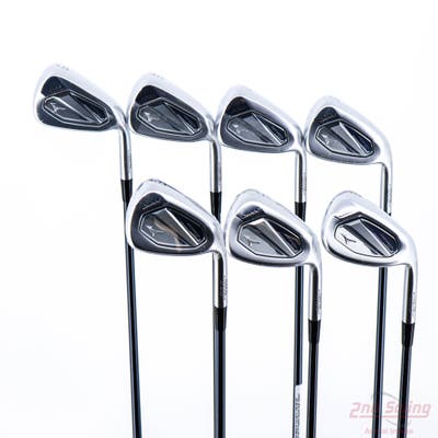 Mint Mizuno JPX 925 Hot Metal HL Iron Set 5-PW AW UST Mamiya Recoil Dart ESX 460 F3 Graphite Regular Right Handed 38.25in