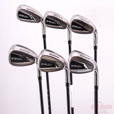 TaylorMade Stealth HD Iron Set 6-PW GW Fujikura Ventus Red 6 Graphite Regular Right Handed 37.75in