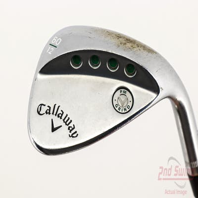 Callaway PM Grind 19 Chrome Wedge Lob LW 60° 12 Deg Bounce PM Grind Project X Pxi 6.0 Steel Stiff Right Handed 35.0in