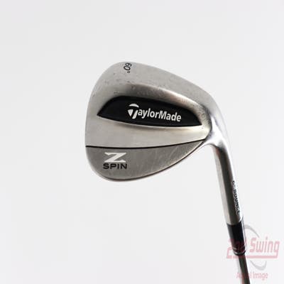 TaylorMade Z Spin Wedge Lob LW 60° 6 Deg Bounce Stock Steel Wedge Flex Right Handed 34.75in