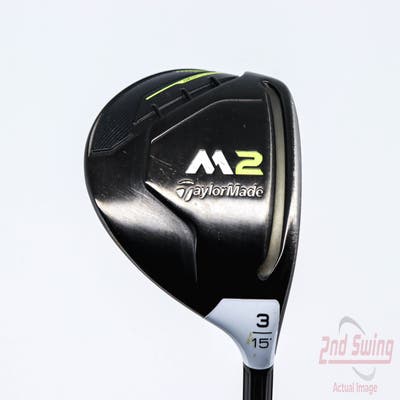 TaylorMade 2019 M2 Fairway Wood 3 Wood 3W 15° Handcrafted HZRDUS Yellow Graphite X-Stiff Right Handed 43.5in