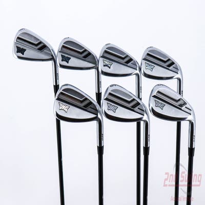 PXG 0211 XCOR2 Chrome Iron Set 6-PW GW SW Mitsubishi MMT 70 Graphite Regular Right Handed 38.0in