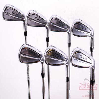 Titleist 2023 T200 Iron Set 5-PW GW True Temper AMT Black S300 Steel Stiff Right Handed 38.0in