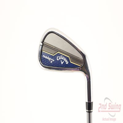 Callaway Paradym X Single Iron 4 Iron PX HZRDUS Silver Gen4 65 Graphite Regular Right Handed 39.0in