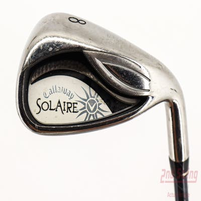 Callaway 2014 Solaire Single Iron 8 Iron Callaway Gems 50w Graphite Ladies Right Handed 36.0in