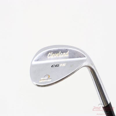 Cleveland CG15 Satin Chrome Wedge Sand SW 56° 14 Deg Bounce Cleveland Action Ultralite W Steel Wedge Flex Right Handed 35.0in