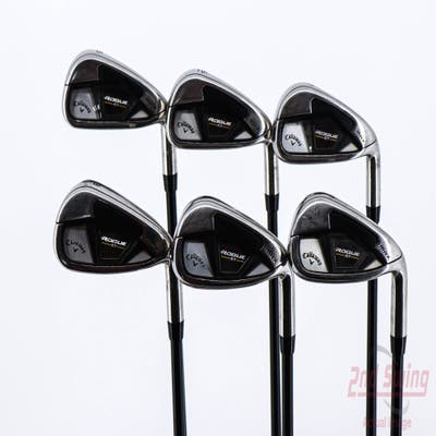 Callaway Rogue ST Max Iron Set 5-PW Project X Cypher 50 Graphite Regular Right Handed 38.0in