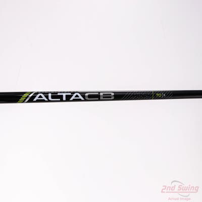 Used W/ Ping RH Adapter Ping ALTA CB 70 Black 70g Hybrid Shaft Stiff 39.5in