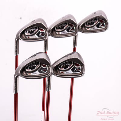 Ping K15 Iron Set 6-PW Ping TFC 149I Graphite Regular Left Handed Black Dot 37.75in