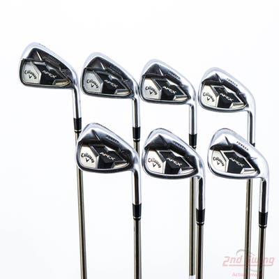 Callaway Apex 19 Iron Set 5-PW AW UST Recoil 780 ES SMACWRAP Graphite Stiff Right Handed 38.25in