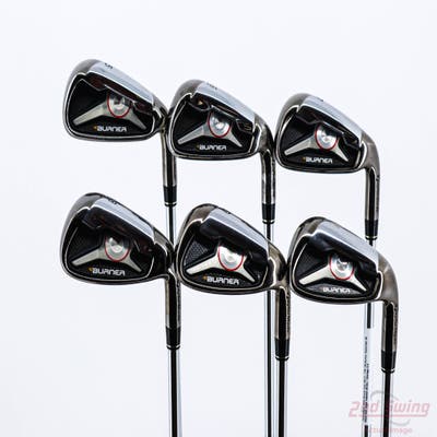 TaylorMade 2009 Burner Iron Set 5-PW TM Burner Superfast 85 Steel Stiff Right Handed 38.5in