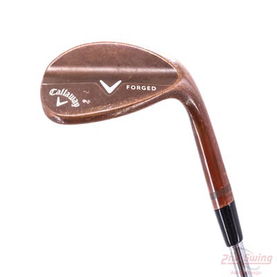 Callaway 2012 Forged Copper Wedge Sand SW 56° 11 Deg Bounce Callaway Stock Steel Steel Wedge Flex Right Handed 35.5in