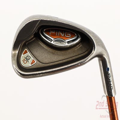 Ping G10 Single Iron Pitching Wedge PW Ping TFC 129I Graphite Regular Right Handed Blue Dot 35.75in