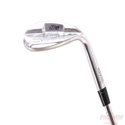 Mizuno S18 White Satin Wedge Lob LW 60° 10 Deg Bounce True Temper Dynamic Gold Steel Wedge Flex Right Handed 35.5in