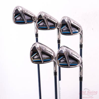 TaylorMade SIM MAX OS Iron Set 6-PW Fujikura Ventus Blue 7 Graphite Stiff Right Handed -1/4"