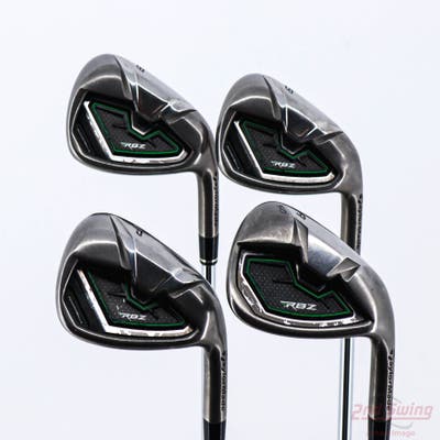 TaylorMade RocketBallz Iron Set 8-PW AW TM RBZ Steel Steel Regular Right Handed 36.75in