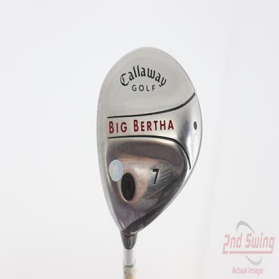 Callaway 2004 Big Bertha Fairway Wood 7 Wood 7W Callaway RCH 75w Graphite Regular Left Handed 41.75in