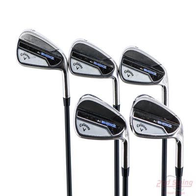 Callaway Paradym Ai Smoke Iron Set 6-PW Project X Cypher 2.0 50 Graphite Senior Right Handed 37.5in