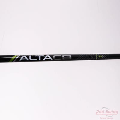 Used W/ Ping RH Adapter Ping ALTA CB 70 Black 70g Hybrid Shaft Stiff 39.5in