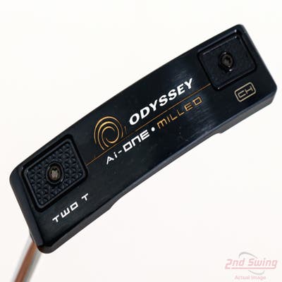 Mint Odyssey Ai-ONE Milled Two T CH Putter Steel Left Handed 35.0in