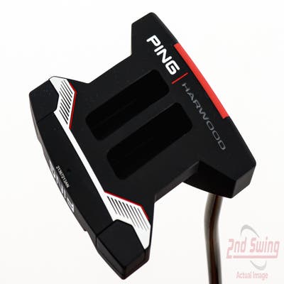 Ping 2021 Harwood Putter Slight Arc Steel Right Handed Black Dot 35.0in