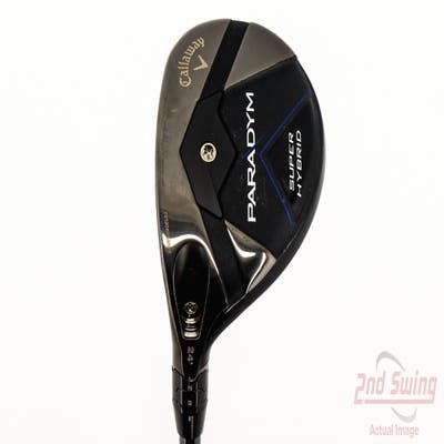 Mint Callaway Paradym Super Hybrid 5 Hybrid 24° UST Mamiya Recoil Dart 75H F3 Graphite Regular Left Handed 40.0in