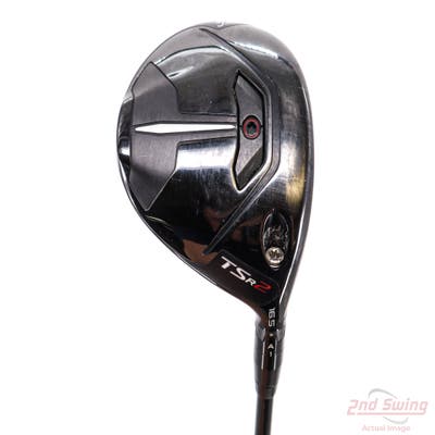 Titleist TSR2 Fairway Wood 4 Wood 4W 16.5° PX HZRDUS Smoke Black RDX 70 Graphite Stiff Right Handed 43.25in