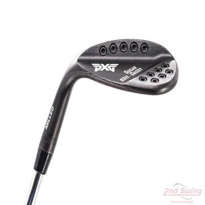 PXG 0311 Sugar Daddy Milled Dark Wedge Lob LW 60° 7 Deg Bounce True Temper Elevate Tour Steel Stiff Left Handed 35.0in