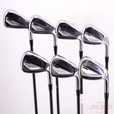 Titleist 2023 T350 Iron Set 5-PW Mitsubishi MMT 85 Graphite Stiff Right Handed 38.25in