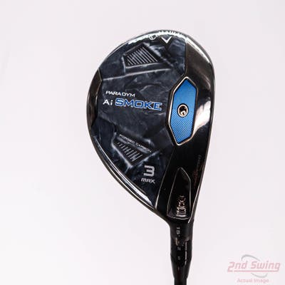 Callaway Paradym Ai Smoke Max Fairway Wood 3 Wood 3W 15° MCA Tensei AV-XLINK Blue 65 Graphite Regular Right Handed 43.25in