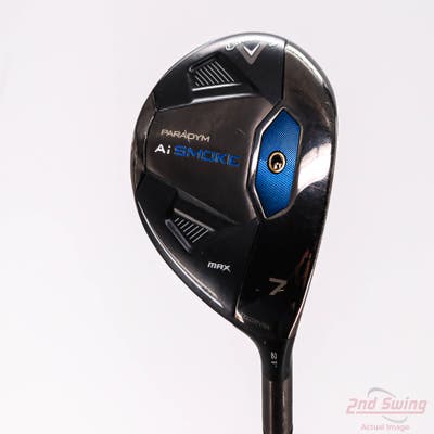 Callaway Paradym Ai Smoke Max Fairway Wood 7 Wood 7W 21° MCA Tensei AV-XLINK Blue 65 Graphite Regular Right Handed 42.25in