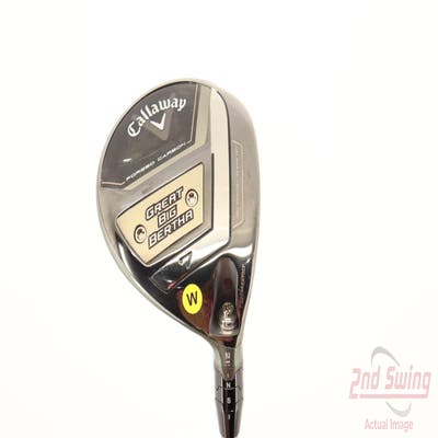 Callaway Great Big Bertha 23 Fairway Wood 7 Wood 7W 21° UST Helium Nanocore 4F1 Graphite Ladies Right Handed 41.5in