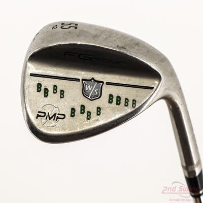 Wilson Staff FG Tour PMP Tour Frosted Wedge Gap GW 55° 13 Deg Bounce FST KBS Hi-Rev 2.0 135 Steel Right Handed 35.0in