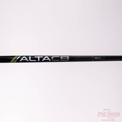 Used W/ Ping RH Adapter Ping ALTA CB 55 Black 55g Driver Shaft Stiff 44.5in