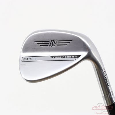 Titleist Vokey SM10 Tour Chrome Wedge Gap GW 50° 8 Deg Bounce F Grind FST KBS Tour Lite Steel Stiff Right Handed 36.25in