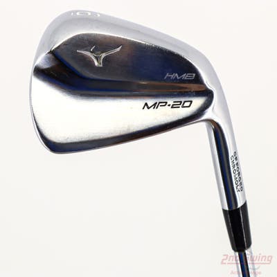 Mizuno MP-20 HMB Single Iron 6 Iron FST KBS Tour $-Taper Steel Stiff Right Handed 38.75in