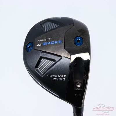 Callaway Paradym Ai Smoke Ti 340 Mini Driver 11.5° Graphite Design Tour AD DI-7 Graphite Stiff Right Handed 44.0in